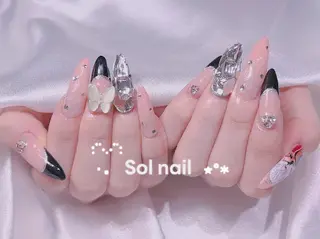 ネイル パラジェル＆フィルイン取り扱いサロンSol Nail所属・Sol Nail ミネのネイルデザイン