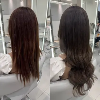 ロング カラー ar+ ❤︎ maiのヘアスタイル