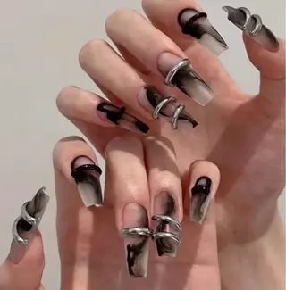 ネイル 長さだし専門店 M2　rikaのネイルデザイン