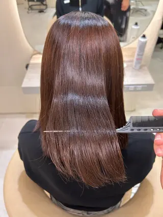 スパイキーショート/ センターパート/奈菜のヘアスタイル