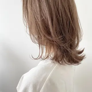ミディアム カラー fit stand /HIIRAGIのヘアスタイル