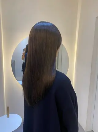 ロング カラー nok所属・レイヤー/ベージュ/ どますず🌺のヘアスタイル