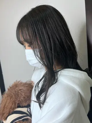 ミディアム キッズ リルウヘアー 天王寺のヘアスタイル