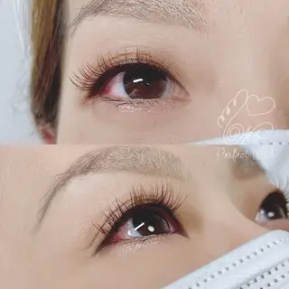 カラー マツエク・マツパ パーフェクトウィンク ちぢいわみのりのマツエク・マツパデザイン