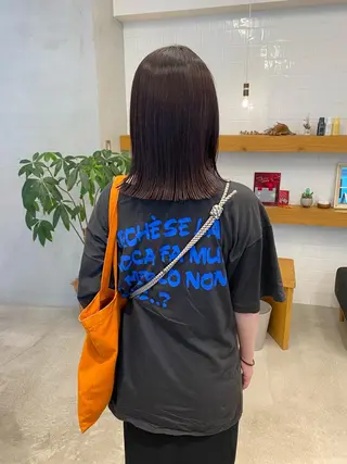 ミディアム カラー 、 、のヘアスタイル