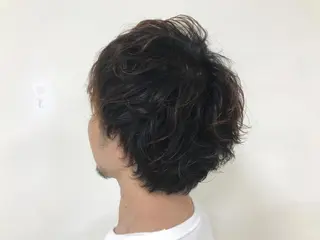 パーマ メンズ 【暖色カラー特化】 中山由梨のヘアスタイル