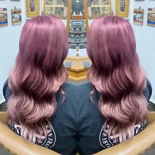 ロング カラー ハイライト/レイヤー /ハイトーン/AOIのヘアスタイル