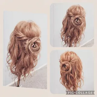 ロング 久保田 愛未のヘアスタイル