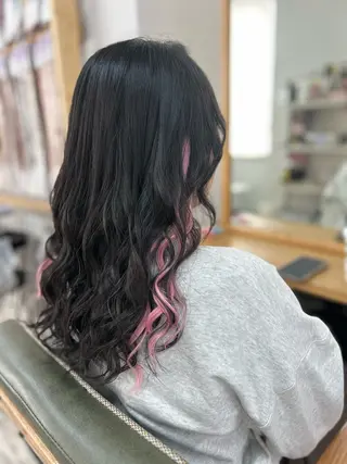 セミロング 永澤 一輝のヘアスタイル