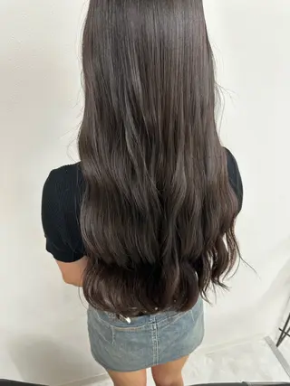 ロング カラー むっち〜/ケアカラー /似合わせcutのヘアスタイル