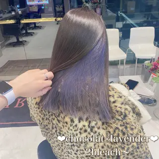 ミディアム カラー ヘアアレンジ メンズ キッズ お悩み解決美容師 💐AMIのヘアスタイル