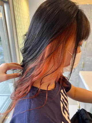 ロング 中嶋 彩乃のヘアスタイル