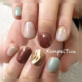 ネイル おうちのネイルサロン　konpeiTou〜こんぺいとう〜所属・おうちのネイルサロン KonpeiTouのネイルデザイン