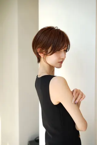 ショート カラー 加賀 千聖 /soigneのヘアスタイル