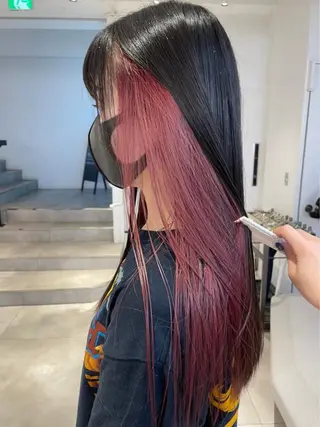 ロング emu所属・けいこ🍊ニュアンス ネイル/個性派ネイルのネイルデザイン