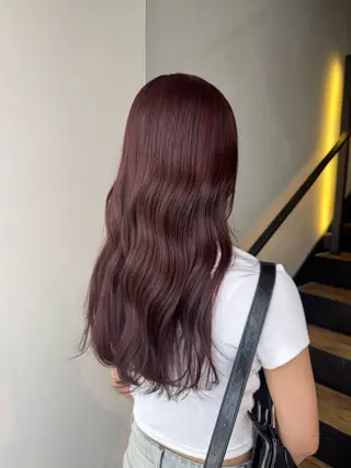 ロング SEAM所属・詩音 ／札幌美容師のヘアスタイル