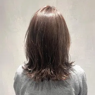 ミディアム カラー DX SHARE SALON所属・matka白髪ぼかし 大人ヘア/KEIKOのヘアスタイル