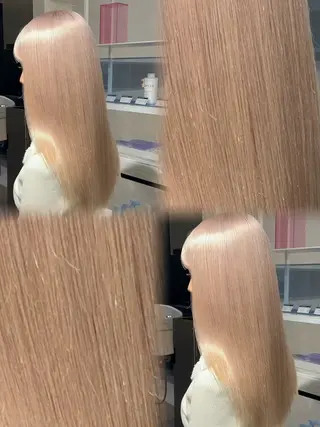 ロング カラー ベレーザ渋谷所属・圧倒的クオリティのブ リーチ/Tomokiのヘアスタイル