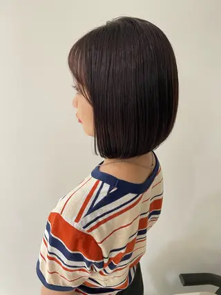 ショート カラー 🌝ぷる艶ハイトーン 柔らかヘア🍅まあやのヘアスタイル