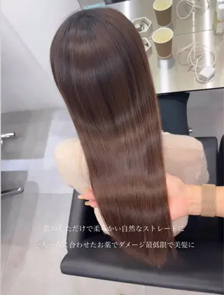 ロング パーマ 巻ける縮毛矯正 Sachi🐰のヘアスタイル