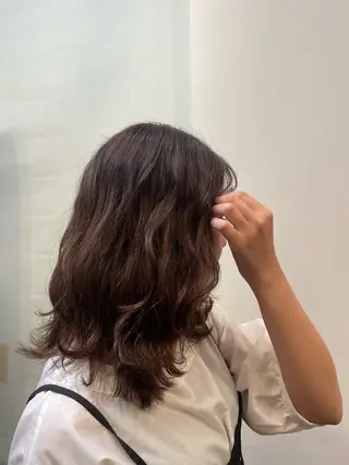 カラー 白髪ケア  BAUM まやのヘアスタイル