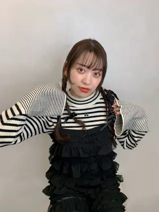 ロング ‎🤍 SAKURA‎🤍のヘアスタイル