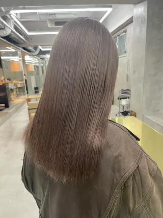 ロング カラー パーマ ヘアアレンジ メンズ ハイトーン/レイヤー 🌸さくらのヘアスタイル