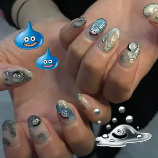 ネイル ひめか🫁 推し概念・個性派のネイルデザイン