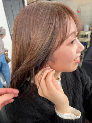 ロング カラー HARUKA /透明感カラーのヘアスタイル