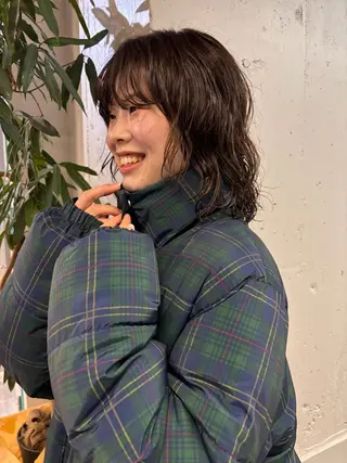 パーマ くせ毛カットとパーマ /美容室難民の方是非のヘアスタイル