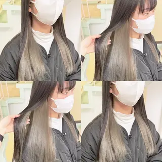 カラー 渋谷:インナーカラー ／🍒エリカ🍒のヘアスタイル