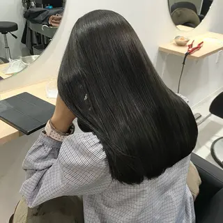 セミロング カラー ROE 日吉のヘアスタイル