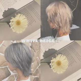 ミディアム ヲタク美容師 店長　上原のヘアスタイル