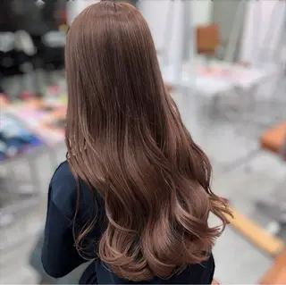 ロング つや髪ᰔᩚ暖色 カラーYui🩰のヘアスタイル