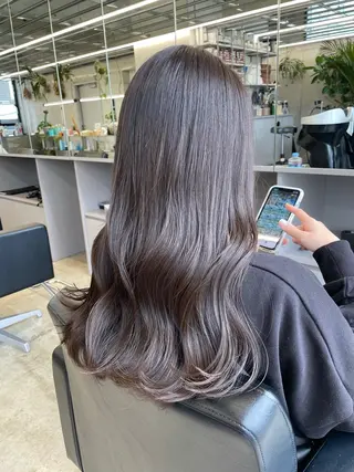 ロング カラー レイヤー/梅田/ HIKARU🍀のヘアスタイル