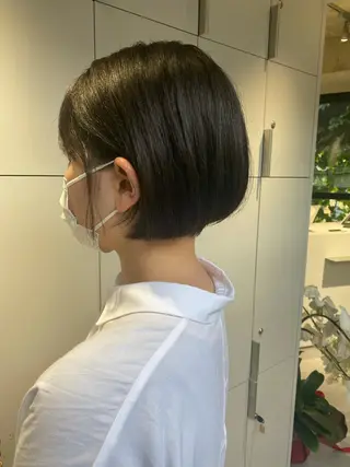 ショート カラー ヘアアレンジ stylist/蛯谷 珠里のヘアスタイル