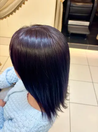 ミディアム 透明感カラー️🫧 清水杏乃のヘアスタイル