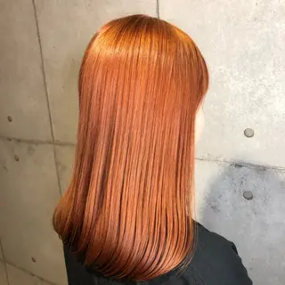 セミロング カラー newi 所沢のヘアスタイル