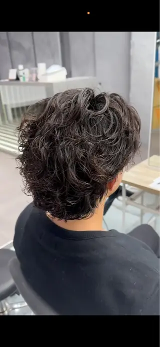 パーマ メンズ ユウ✩.*˚/メンズ 特化/シャドウパーマのヘアスタイル