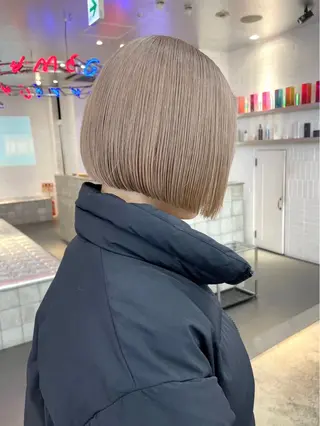 ショート カラー 🍷暖色カラー🍷 HINATAのヘアスタイル