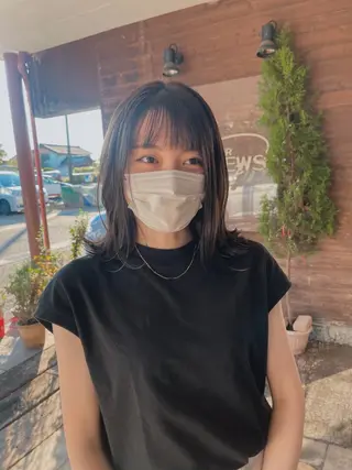 ミディアム カラー ヘアニュース所属・ヘアーニュース 🌿NAMII🌿のヘアスタイル