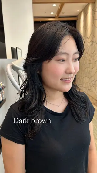 ロング カラー k-twoあべのキューズモール店所属・k-two☁あべの/ 艶感カラー/Touaのヘアスタイル