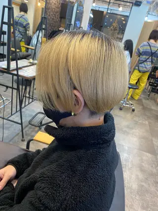 メンズ ロアヘアーコーディネート所属・ナチュラルヘア /透明感/長井遥陽のヘアスタイル