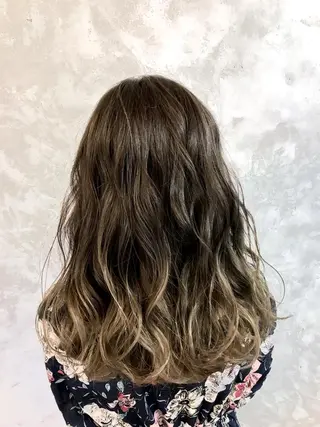 セミロング 新井 広樹のヘアスタイル