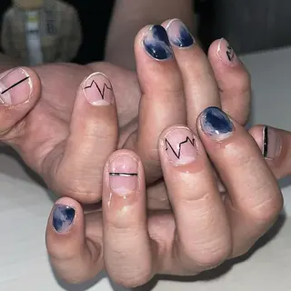 メンズ ネイル 🐕‍🦺Yappy 💗A-tanのネイルデザイン