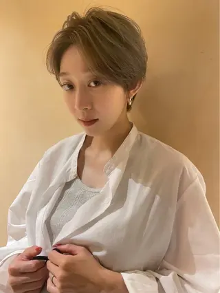 ショート 期間限定モデル募集* 【平尾高宮】黒田樹里のヘアスタイル