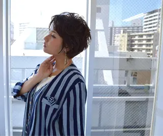 ショート 地肌ケアヘッドスパ専門店　頭皮のおふろ所属・ケア専門美容室 ー代表／湯浅昂三郎のヘアスタイル