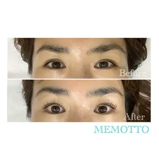 マツエク・マツパ MEMOTTO CHIHIROのマツエク・マツパデザイン