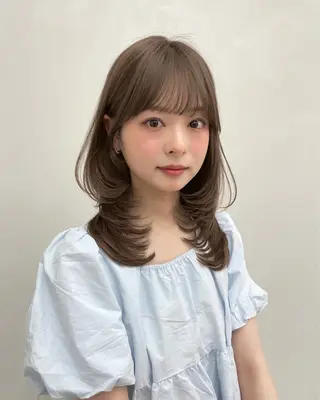 ミディアム ボブ/レイヤー /sora🌙✨️のヘアスタイル