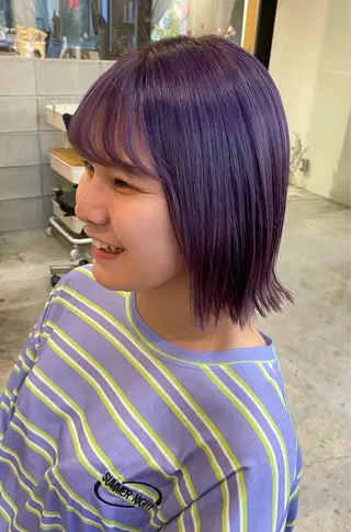 ミディアム NIKO/名古屋/ 伏見/花屋併設のヘアスタイル